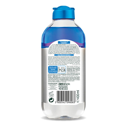 Garnier Kit removedor de maquilhagem para olhos 2 em 1 pele ativo, 2 x 125 ml