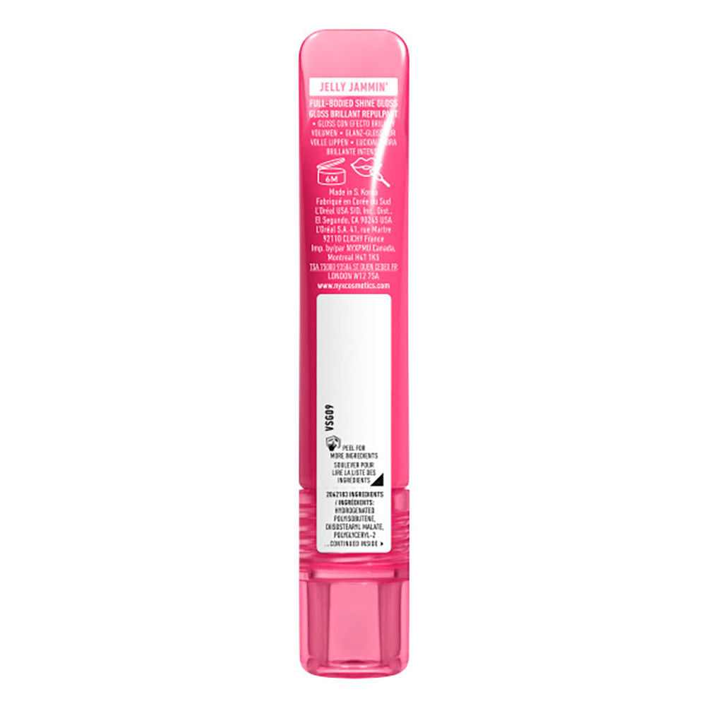 Nyx Professional Make Up Lustro labial geléia trabalho #jelly jammin 1 u