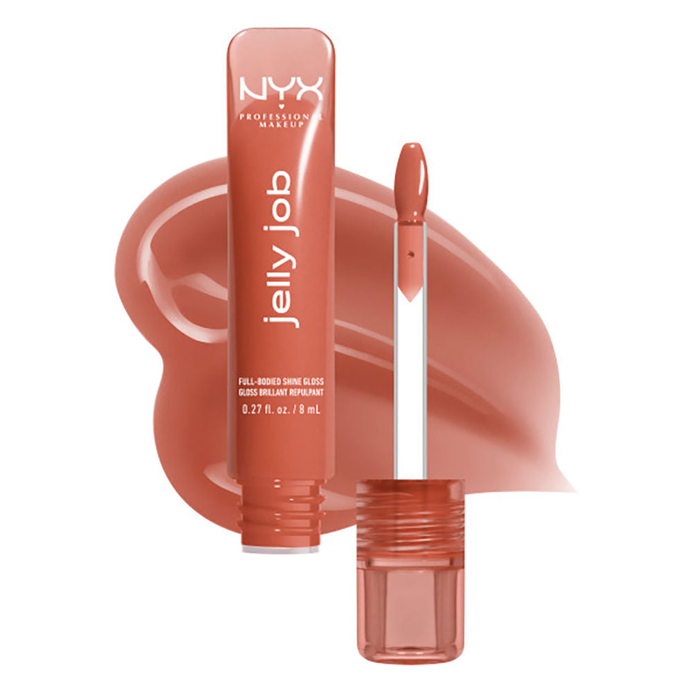 Nyx Professional Make Up Lustro labial geléia trabalho #torrada n geléia 1 unidade