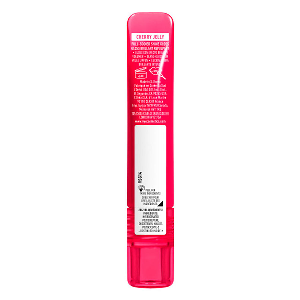 Nyx Professional Make Up Lustro labial jelly job #cherry jelly 1 unidade