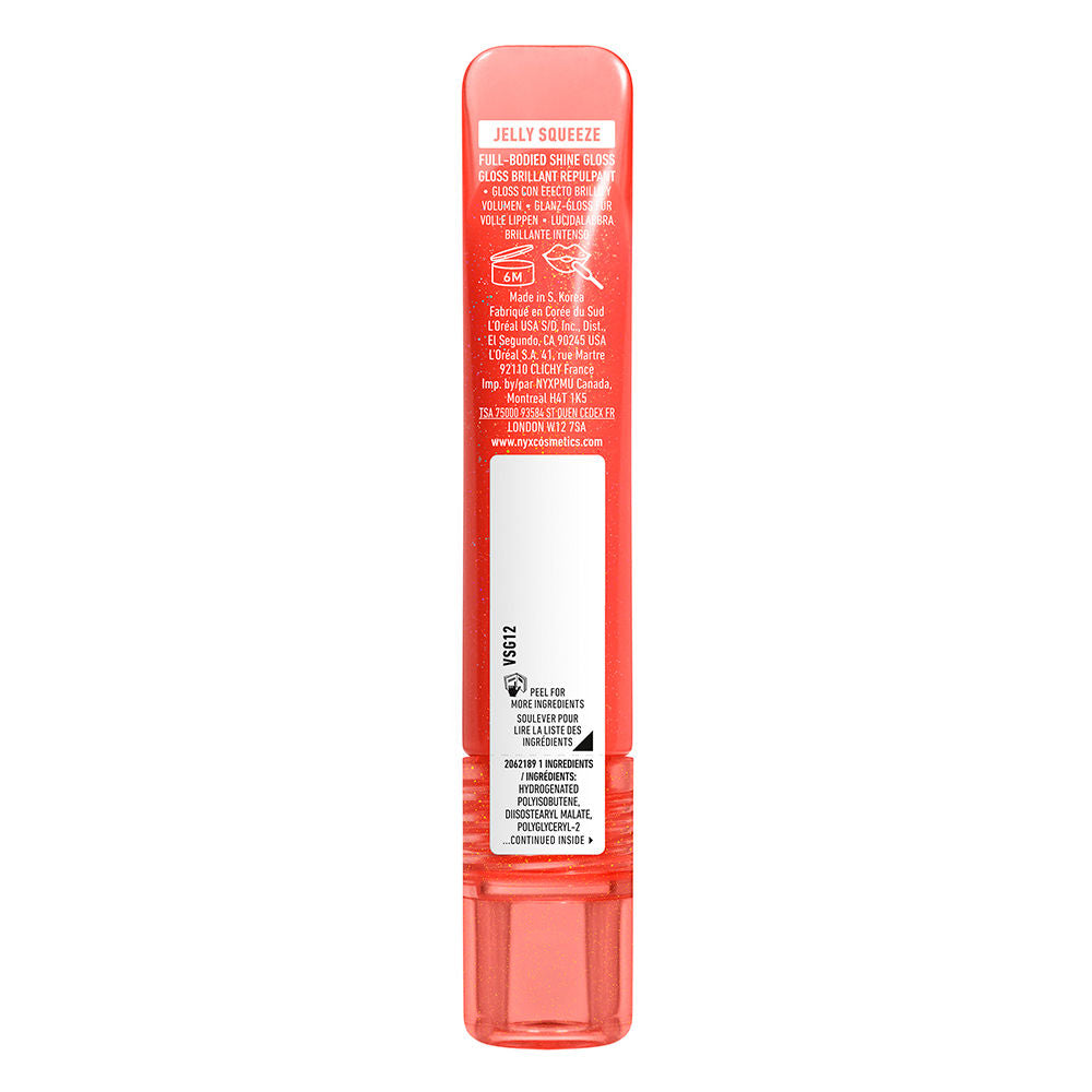 Nyx Professional Make Up Lustro labial jelly trabalho #jelly squeeze 1 unidade