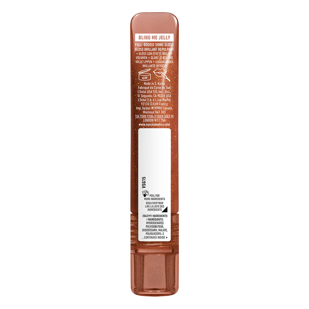 Nyx Professional Make Up Lustro labial jelly job #laranja ya geléia 1 u