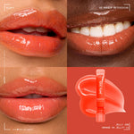Nyx Professional Make Up Lustro labial jelly job #laranja ya geléia 1 u