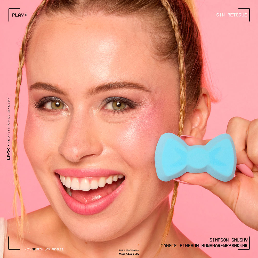 Nyx Professional Make Up NYX Pro Makeup Esponja de maquilhagem Maggies Bow dos Simpsons x1