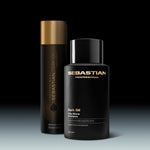 Sebastian Professionals Shampoo revitalizante profissional dark oil para cabelos sedosos e brilhantes 1000ml
