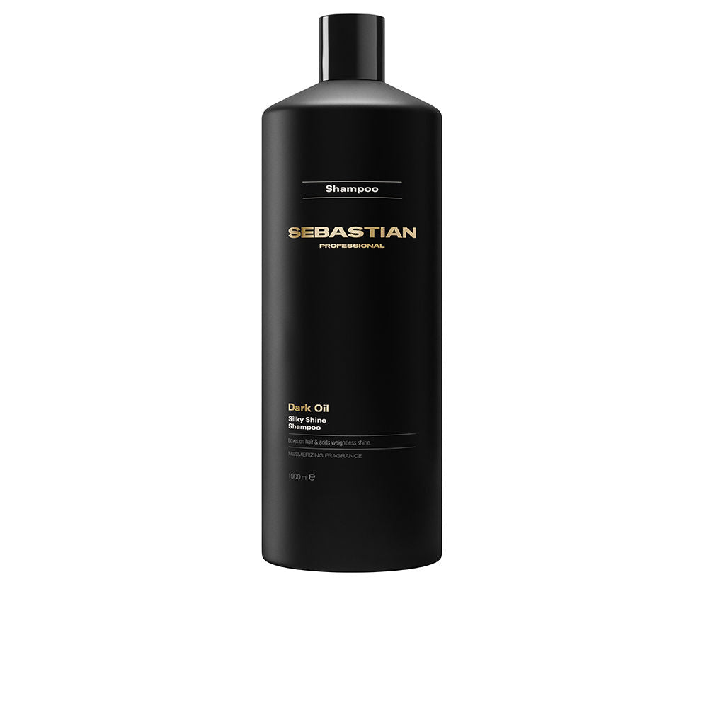 Sebastian Professionals Shampoo revitalizante profissional dark oil para cabelos sedosos e brilhantes 1000ml
