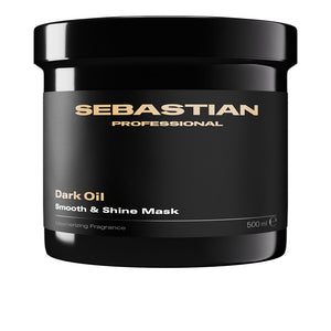 Sebastian Professionals Dark oil máscara capilar profissional leve e nutritiva para cabelos sedosos e brilhantes 500 ml