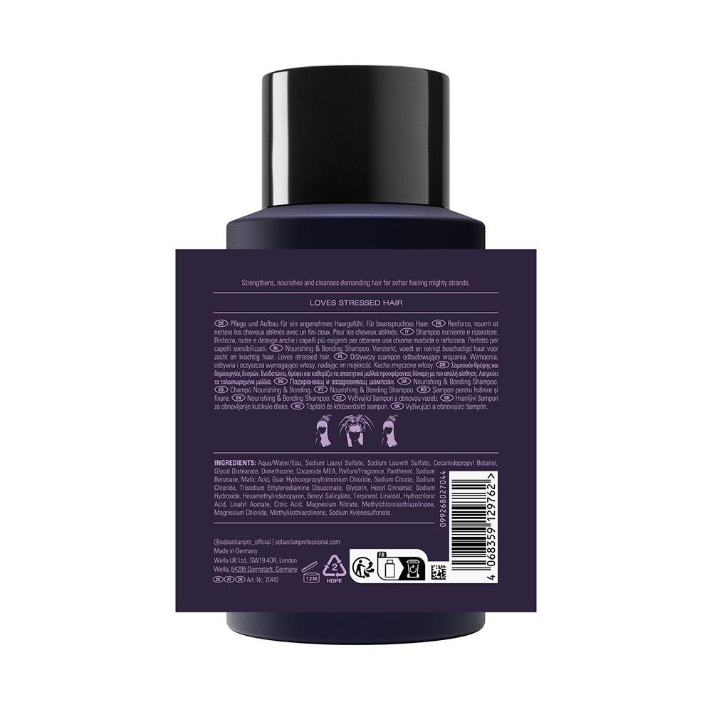 Sebastian Professionals O shampoo profissional no.breaker nutre e limpa 280 ml