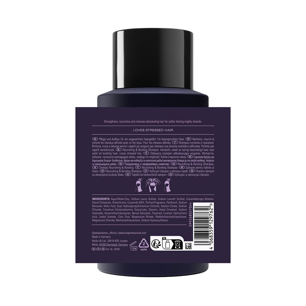 Sebastian Professionals O shampoo profissional no.breaker nutre e limpa 1000 ml