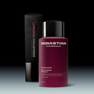 Sebastian Professionals Shampoo reparador profissional penetraitt, textura cremosa, limpa, nutre e repara. 280 ml
