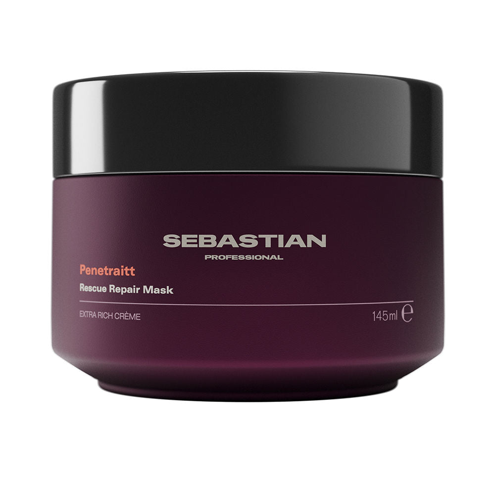 Sebastian Professionals Máscara revitalizante penetraitt, reparação transformadora e cabelos macios em minutos, 145 ml