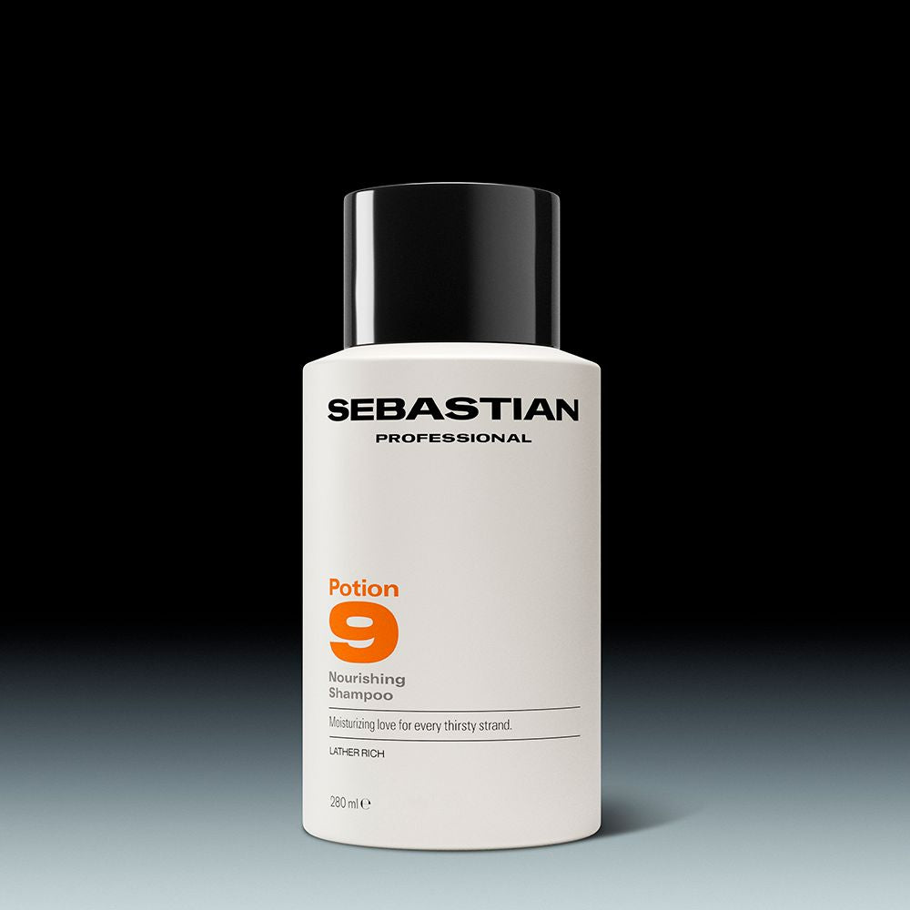 Sebastian Professionals Potion 9 shampoo nutritivo e hidratante profissional, limpeza e maciez irresistíveis, 1000 ml