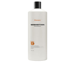Sebastian Professionals Potion 9 shampoo nutritivo e hidratante profissional, limpeza e maciez irresistíveis, 1000 ml