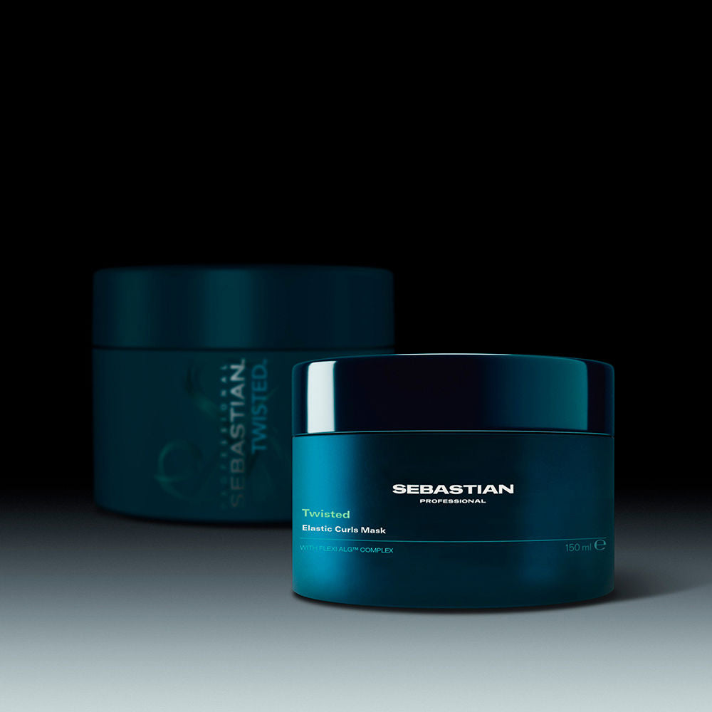 Sebastian Professionals Máscara antifrizz hidratação intensa twisted para cabelos cacheados e ondulados 150ml