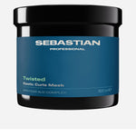 Sebastian Professionals Máscara antifrizz hidratação intensa twisted para cabelos cacheados e ondulados 500ml