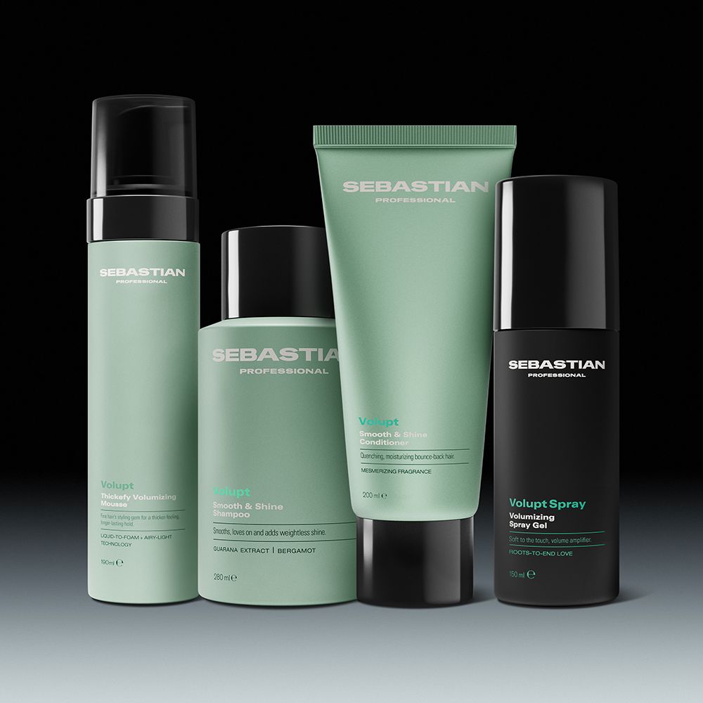 Sebastian Professionals O shampoo volumizador profissional volupt aumenta o volume e a densidade dos cabelos. 280 ml