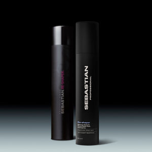Sebastian Professionals Reshaper spray de fixação forte e toque suave para cabelo, resistente à umidade por 24 horas, 300ml