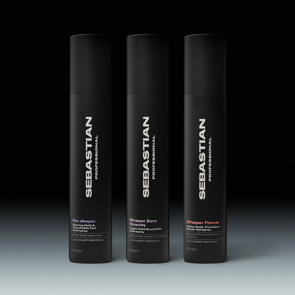 Sebastian Professionals Shaper fierce spray de fixação máxima moldável para cabelo 300ml