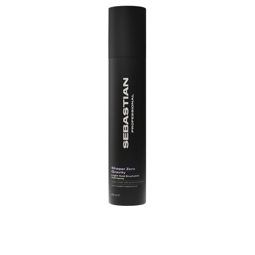Sebastian Professionals Shaper zero gravity laca de fijación suave y ligera 24 horas de resistencia a la humedad 300 ml