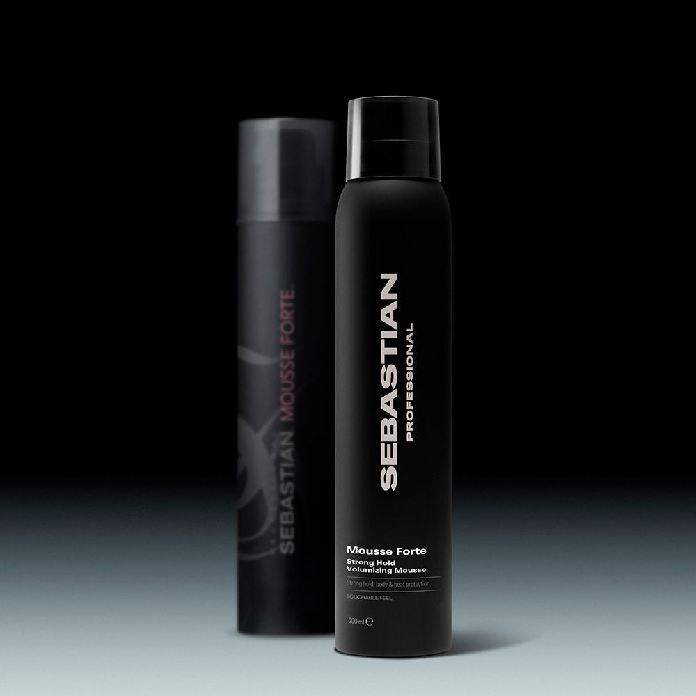 Sebastian Professionals Mousse forte espuma volumizadora de fixação forte 200 ml