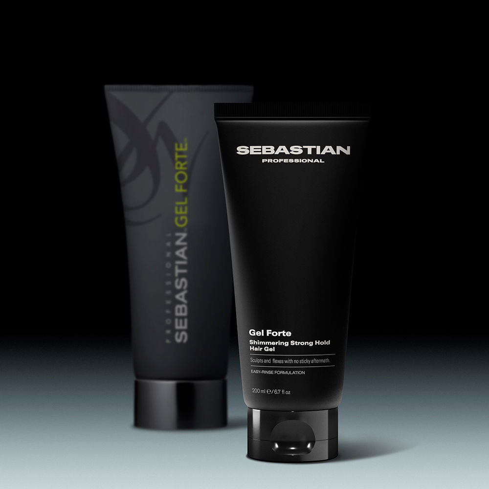 Sebastian Professionals Gel forte gel de fixação forte esculpe e modela o cabelo 200 ml