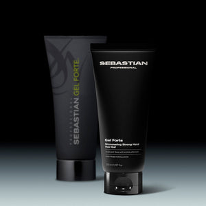 Sebastian Professionals Gel forte gel de fixação forte esculpe e modela o cabelo 200 ml