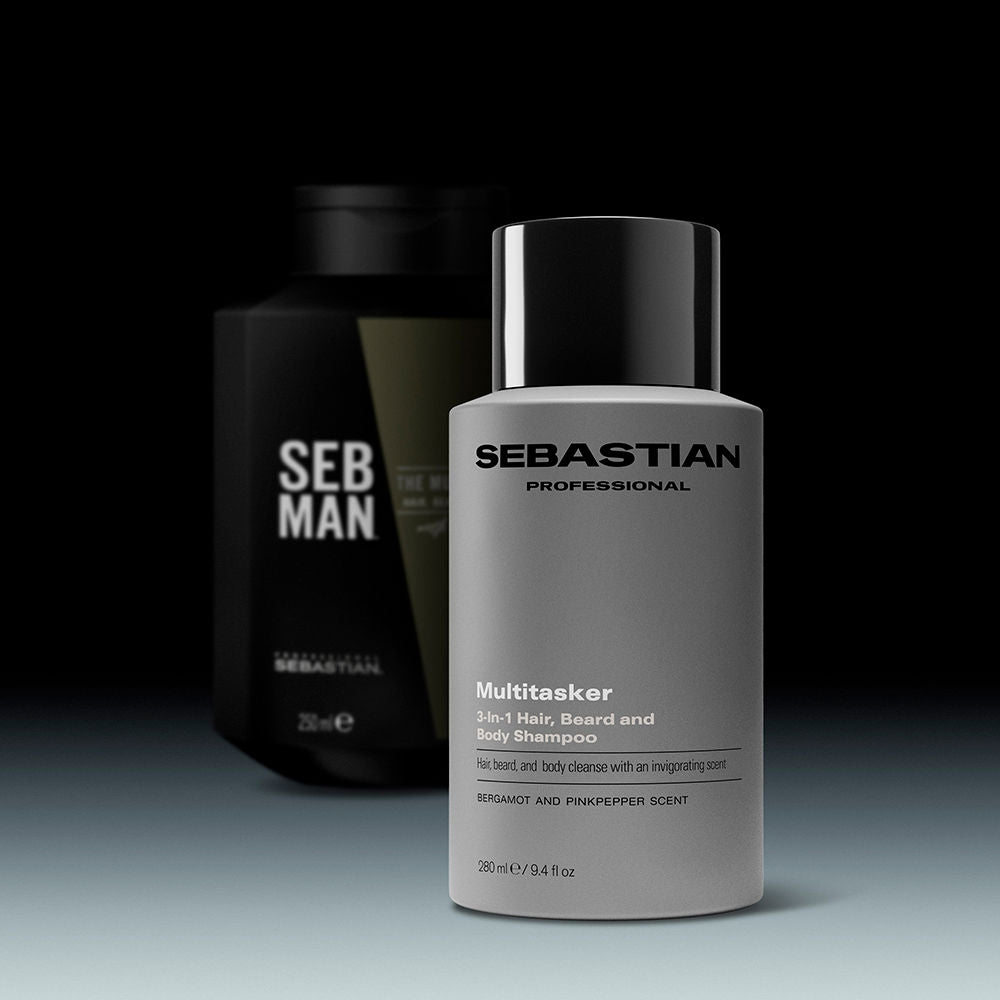 Sebastian Professionals Sebastian Professional Multi-Tasker 3-In-1 Hair, Beard & Body Shampoo 280ml