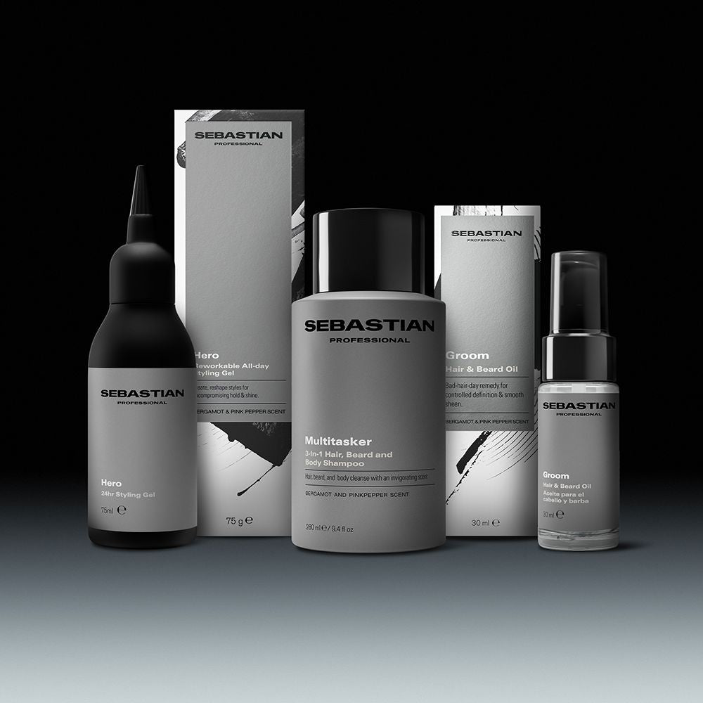 Sebastian Professionals Sebastian Professional Multi-Tasker 3-In-1 Hair, Beard & Body Shampoo 280ml