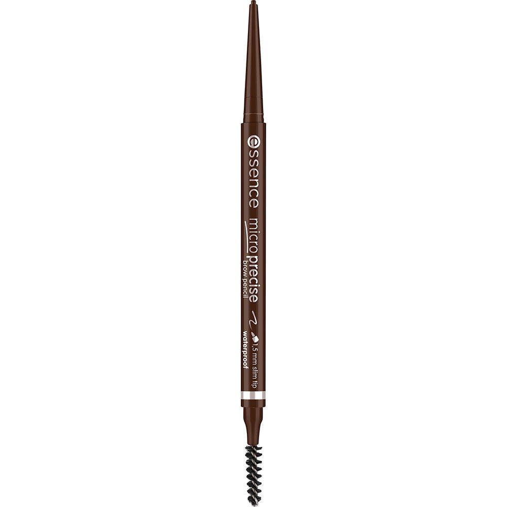 Essence Lápis de sobrancelha à prova d'água micro preciso nº 06 - castanho escuro 0,05 ml