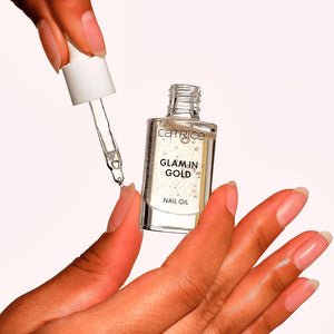 Catrice Óleo para unhas glam in ouro 8 ml