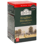 Ahmad English Breakfast Chá Preto Saquetas 20 un