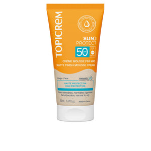 Topicrem Protetor Solar em Mousse-Creme com Acabamento Matte SPF50+ 50ml