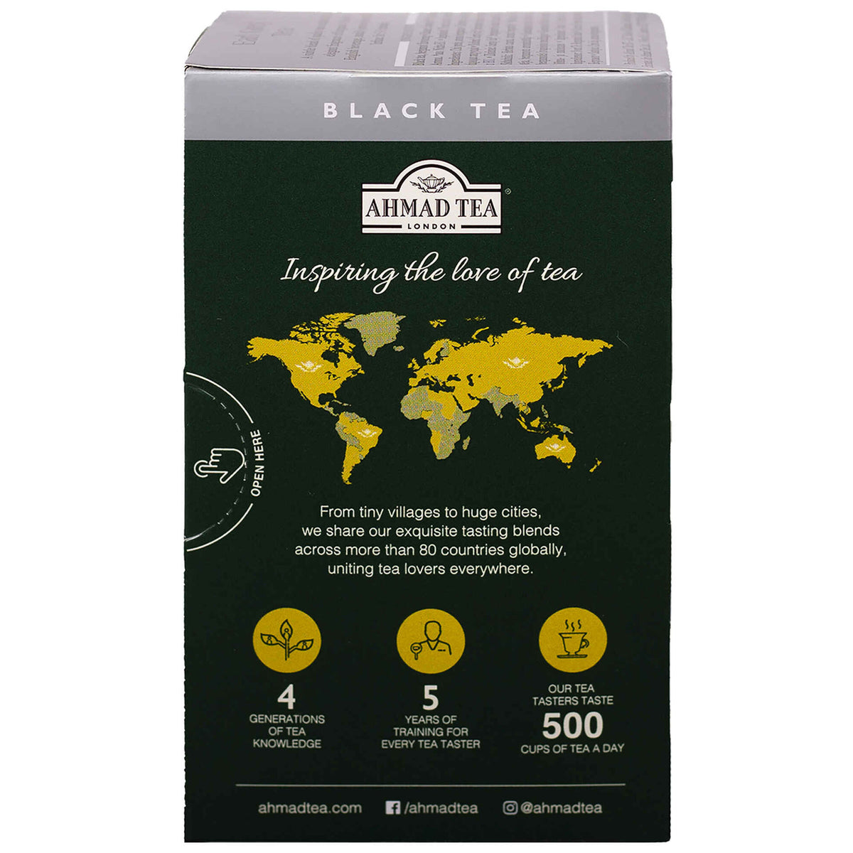 Ahmad Earl Grey Saquetas 20 un