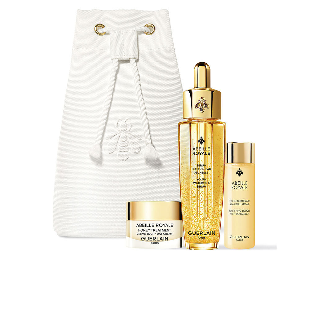 Guerlain Conjunto de 4 peças de óleo de tratamento aquoso abeille royale