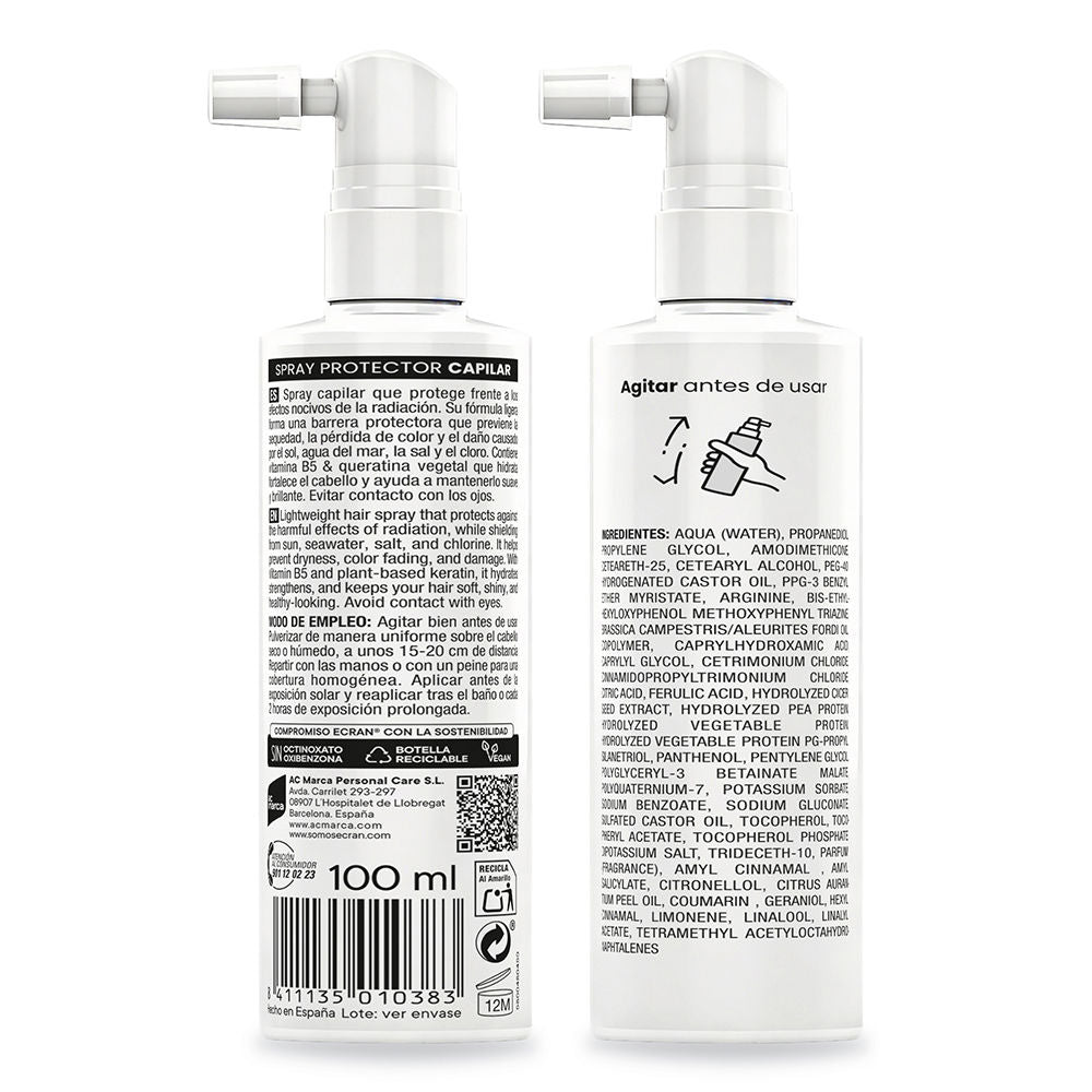 Ecran Protetor solar capilar ecran sunnique 100 ml