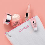 Clinique Conjunto de 4 peças do Creme Hidratante Leve Moisture Surge FPS 25