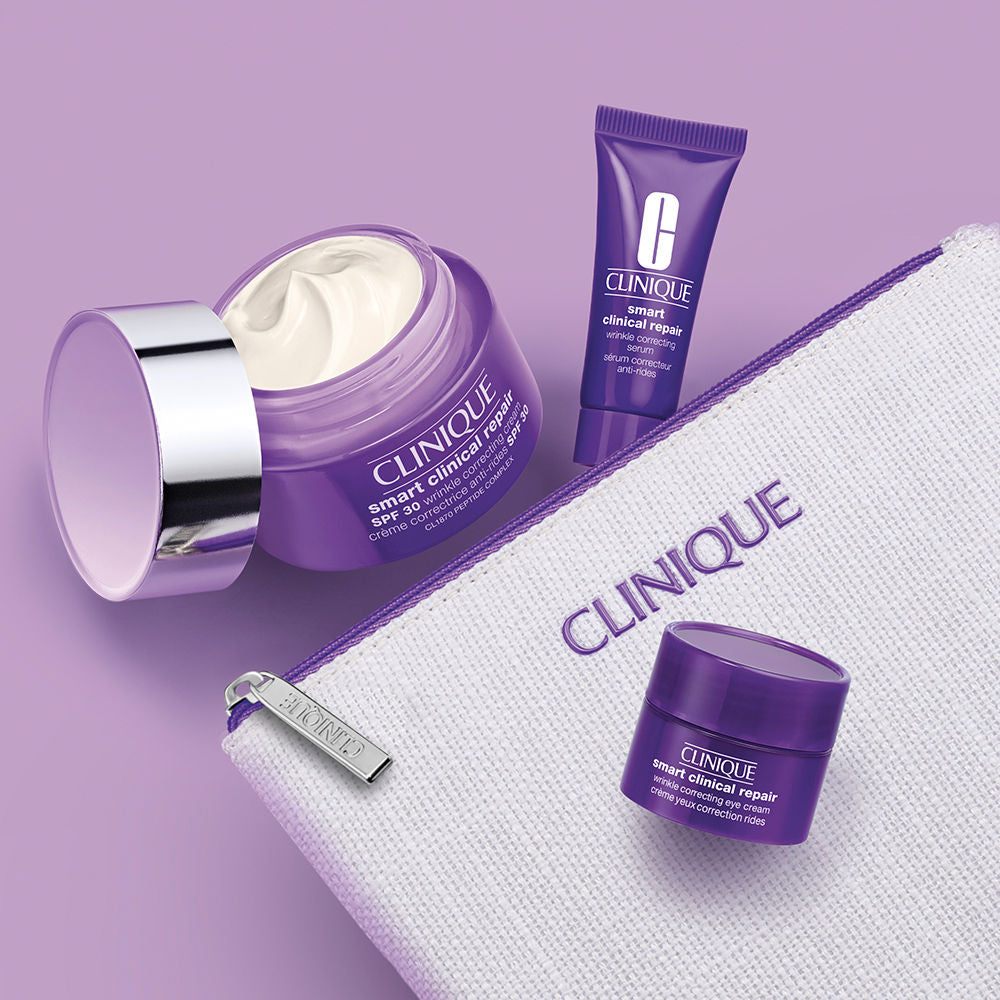 Clinique Conjunto de 4 peças de creme antirrugas SMART CLINICAL REPAIR FPS 30