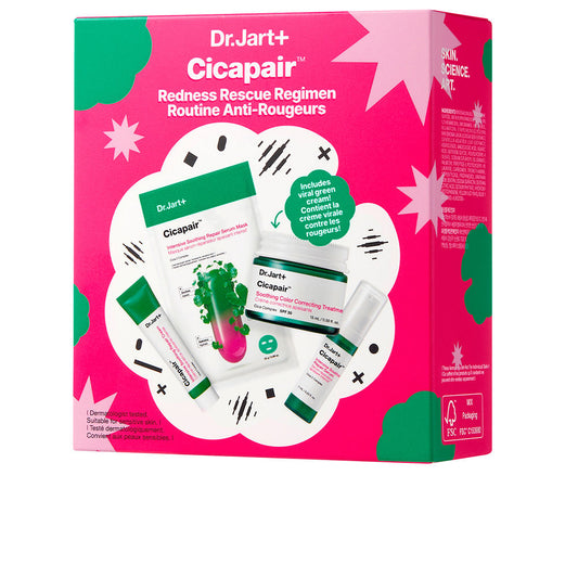 Dr.jart+ Kit de tratamento cicapair rescue para vermelhidão com 4 peças