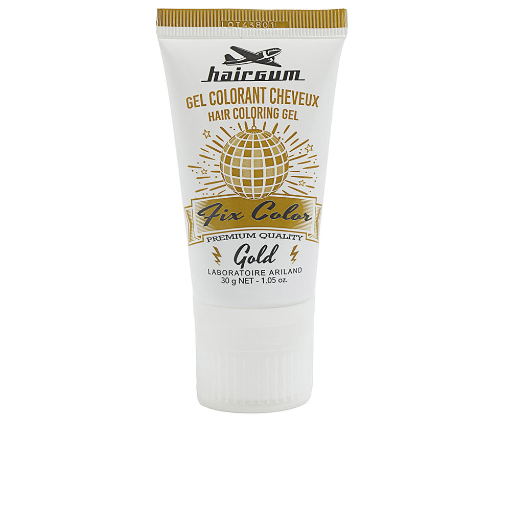 Hairgum Gel colorante fix color #dourado 30 ml