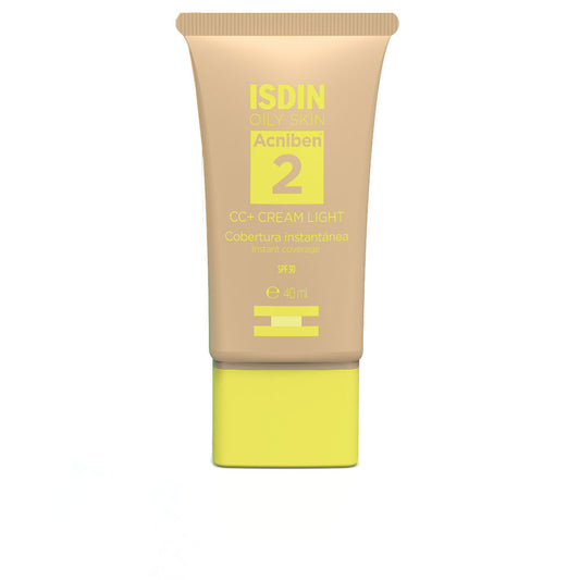 Isdin Acniben cc cobertura creme instantânea fps 30 #leve 40 ml