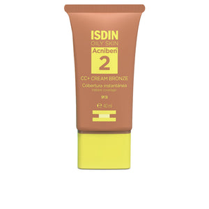 Isdin Acniben cc cobertura creme instantânea fps 30 #bronze 40 ml