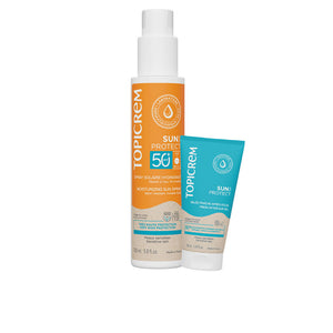 Topicrem Protetor Solar em Spray SPF50+ 150ml + Loção Pós-Sol 50ml (2 Unidades)