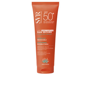 SVR Sun Secure Lait Leite Hidratante Acabamento Invisível Sem Perfume SPF50+ Protetor Solar 250ml