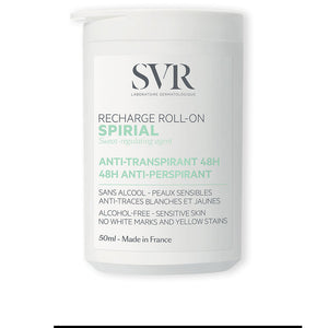 SVR Spirial Desodorizante Antitranspirante Roll-On Recarga 48h 50ml