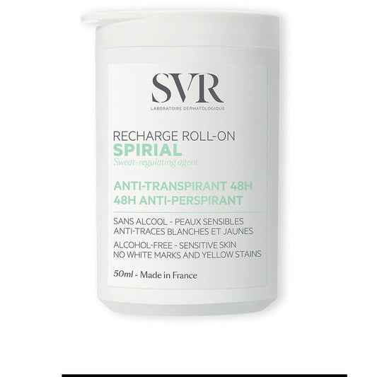 SVR Spirial Desodorizante Antitranspirante Roll-On Recarga 48h 50ml