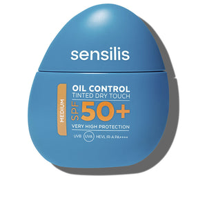 Sensilis Protetor Solar com Cor Oil Control Dry Touch SPF50+ #médio 40ml