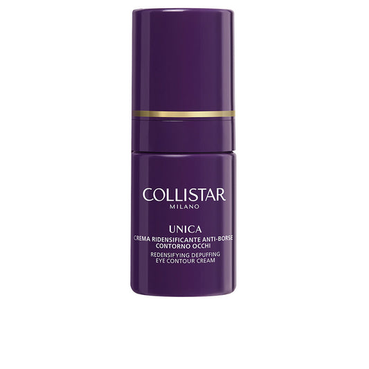 Collistar Creme para contorno dos olhos unica, redensificador, drenante e anti-inchaço, 15 ml