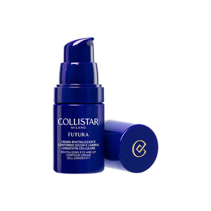 Collistar Creme revitalizante para contorno dos olhos e lábios futura 15 ml