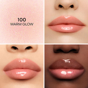 Guerlain Óleo labial kisskiss bee glow plump nº 100 - quente 9,5 ml