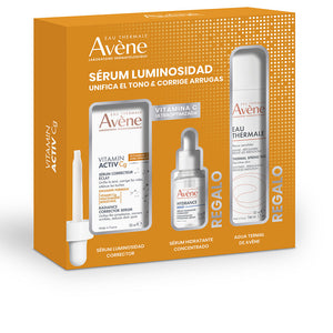 Avène Sérum vitamin active cg + sérum hidratante + estojo para água termal (3 unidades)